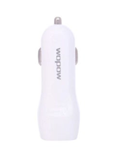 Buy USB Car Charger White in Saudi Arabia