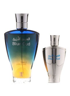 Buy Blue Oud Gift Set Spray 100 ml, Oil 24ml in Saudi Arabia