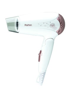 Buy Foldable Hair Dryer White/Rose Gold in UAE