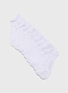 Buy 10 Pack Dongo Ankle Socks White in Saudi Arabia