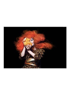 Buy Biophilia Studio Album By Björk Canvas Painting Multicolour 30x45cm in Egypt