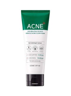 Buy Miracle Acne Foam Face Wash Clear 100ml in UAE