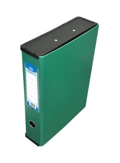 Buy Rigid Box File Folder With Plastic Sides Green/Black in UAE