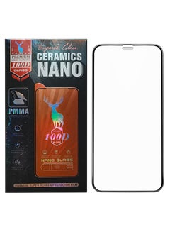 Buy Premium Quality Ceramic Nano Matte Flexible Screen Protector For Apple iPhone 11 6.1 Black/Clear in Saudi Arabia