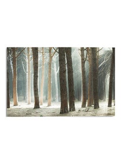 Buy Forest Printed Wall Art Brown/White/Grey 52x80cm in Egypt