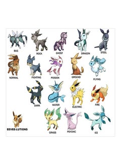 Buy Pokemon Themed Decorative Wall Painting With Frame Multicolour 40x40cm in Egypt