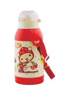 Buy Water Bottle Red/White 500ml in UAE