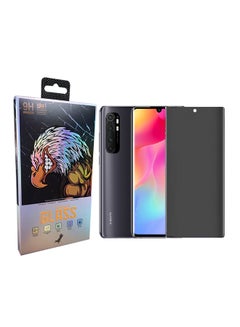 Buy Pro Plus Tempered Glass Privacy Screen Protector For Xiaomi Mi Note 10 Lite Clear in UAE
