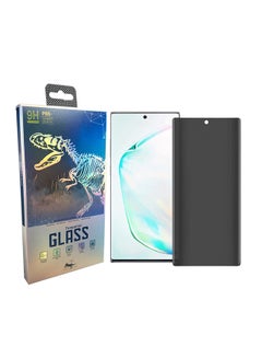 Buy Pro Plus Tempered Glass Privacy Screen Protector For Samsung Galaxy Note 10 Lite Clear in UAE