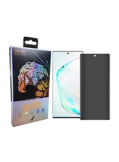 Buy Pro Plus Tempered Glass Privacy Screen Protector For Samsung Galaxy Note 10 Lite Clear in Saudi Arabia
