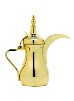 سعر دلة القهوة العربية من ستانلس ستيل 48 اونصة ، ذهبي فى السعودية 