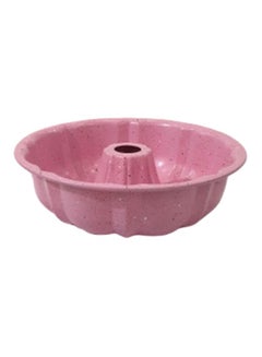 Buy Granite Cake Mould Pink 24x7cm in Saudi Arabia