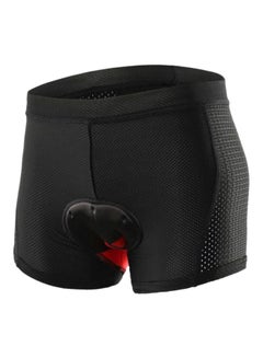 Buy Breathable 5D Padded Bicycle Shorts L in Saudi Arabia