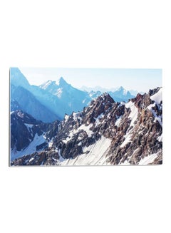 Buy Nature Themed Wall Poster Blue/Grey/White 52x80cm in Egypt