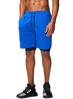 Buy 2-In-1 Athletic Shorts L in Saudi Arabia