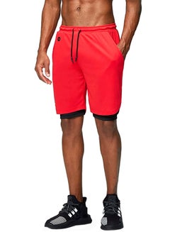 Buy 2-In-1 Athletic Shorts XL in Saudi Arabia