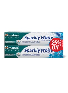 Buy Pack Of 2 Toothpaste Sparkly White Herbal 100ml in UAE