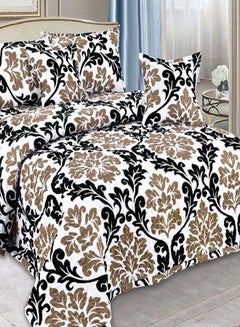 Buy 4-Piece Comforter Set Polyester Multicolour Single in Saudi Arabia