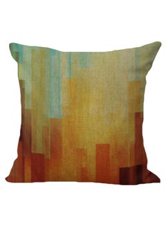 Buy Decorative Printed Soft Pillow Multicolour 45 x 45cm in UAE