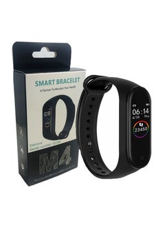 Buy Fitness Band With Heart Rate Monitor Black in Saudi Arabia