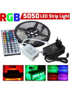 اشتري شريط إضاءة LED مع جهاز تحكم عن بعد، ألوان متعددة في مصر