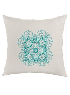 Buy Floral Printed Decorative Pillow Multicolour 40 x 40cm in Egypt