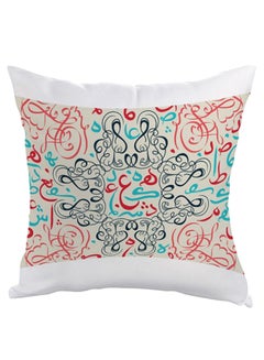 Buy Printed Square Shaped Throw Pillow Multicolour in Egypt