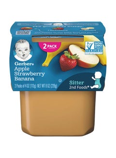 Buy Apple Strawberry And Banana 226grams Pack of 2 in UAE