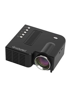 Buy Kids Basic Mini Portable LED Projector UC28C Black in Egypt