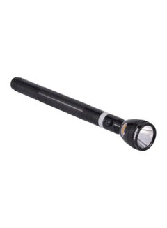 Buy Rechargeable LED Flashlight Black/White 363mm in Saudi Arabia