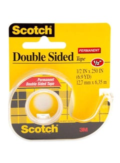 Buy Scotch Double Sided Tape Dispenser Rolls Clear in UAE