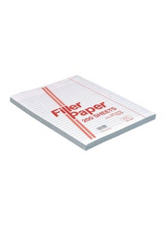 Buy 200-Sheet Looseleaf Refill Paper in Saudi Arabia