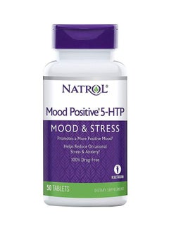 Buy 5-HTP Mood And Stress Dietary Supplement - 50 Tablets in UAE