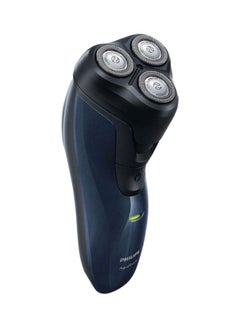 Buy AquaTouch Wet And Dry Electric Shaver Black/Blue in UAE