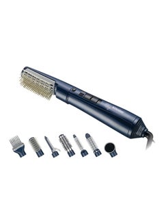 Buy 7-In-1 Electric Hair Styler & Dryer Brush Black/Grey/White in Saudi Arabia