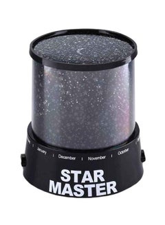 Buy Decorative LED Starry Night Projector Lamp Black 11.6x10.9x10.10inch in Saudi Arabia