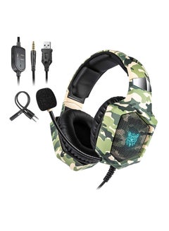 اشتري K8 Gaming Wired Headset With Microphone For PS4/PS5/XOne/XSeries/NSwitch/PC في الامارات