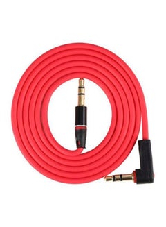 Buy 3 Pole Male To Male Record Car Aux Audio Cord Headphone Connect Cable in UAE