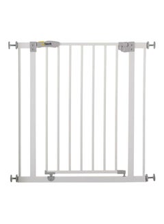 Buy Open N Stop Safety Gate - White - 75x4x120.5 cm in Saudi Arabia