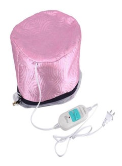 Buy Electric Hair Thermal Cap Pink/White 23 x 22cm in Saudi Arabia