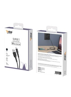 Buy Surge I Lightning USB Cable Black Onyx in Saudi Arabia