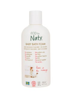Buy Baby Bath Foam, Fragrance Free - 200 ml in UAE