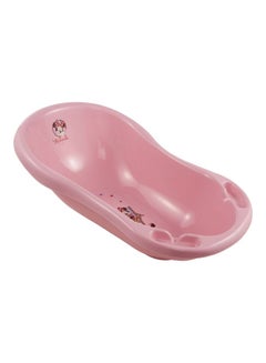 Buy Minnie Baby Bath Tub With Plug - Dark Pink in UAE