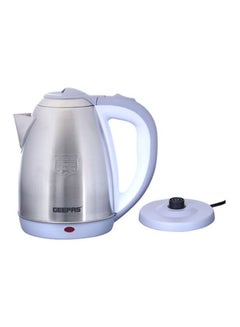 Buy Stainless Steel Electric Kettle 1400W 1400.0 W GK5466 Silver/White/Purple in Saudi Arabia