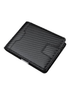 Buy Bi-Fold Mens Wallet Black in Saudi Arabia