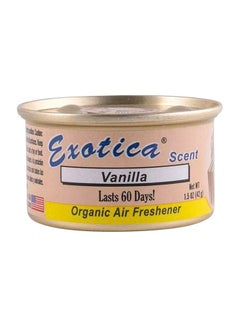 Buy Organic Car Air Freshener - Vanilla in Saudi Arabia