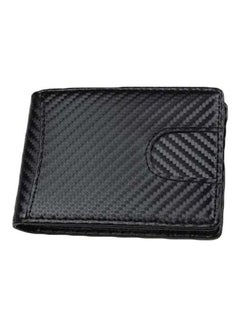 Buy Bi-Fold Pick-Up Case Clip Men Wallet Black in Saudi Arabia