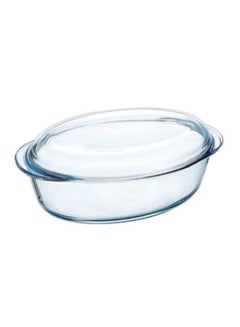 Buy Oval Casserole Clear in UAE