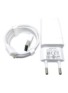 Buy Wall Charger With Micro USB Cable White in UAE