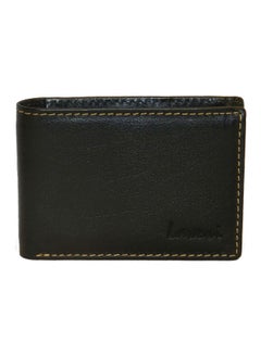 Buy Mens Bi-Fold Wallet Black/Tan in UAE